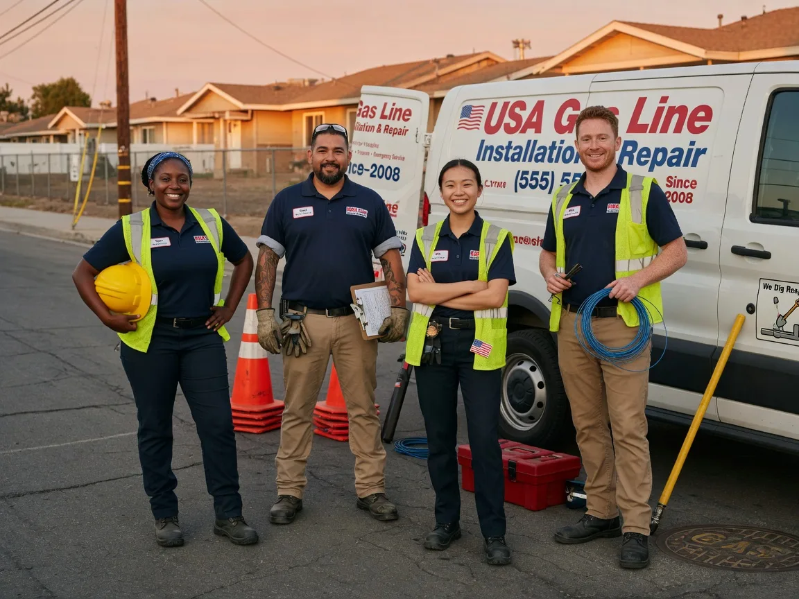 Gas Line Installation company in Bishopville, MD